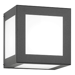Udendørs wall luminaire AQUA CUBO Kubusform E27 IP44, antracit