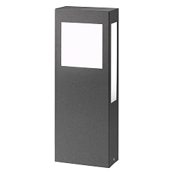 Udendørs stativlampe AQUA PAULO 40CM firkantet, flad 2G11 IP44, antracit dæmpbar