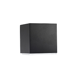 Udendørs wall luminaire 12CM up / down, firkantet IP54, antracit 