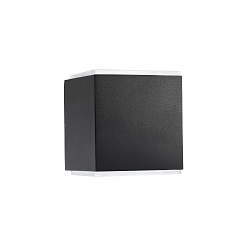 Udendørs wall luminaire 12CM up / down, firkantet IP54, antracit 