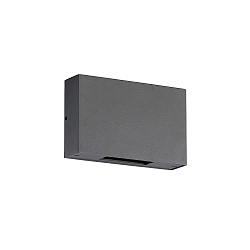 Udendørs wall luminaire DOUBLE ANGLE ADJUST up / down, justerbar IP65, antracit