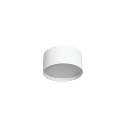 Udend�rs loftlampe � 9CM rund, CCT Switch, med diffuser IP44, pulverlakeret, hvid