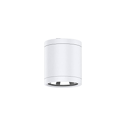 Udend�rs loftlampe � 9CM CLEAR rund, CCT Switch IP65, pulverlakeret, hvid
