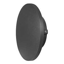 Udendørs wall luminaire rund, CCT Switch, indirekte IP54, antracit
