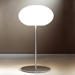 Table lamp AIH, E27, IP20, white glossy