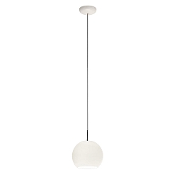 pendant luminaire BALL E27 IP20, mat, opal white dimmable