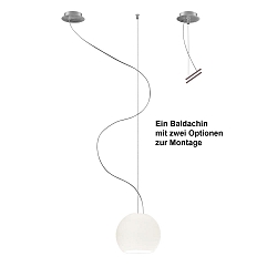 Pendel BALL, E27, IP20, opal hvid matt