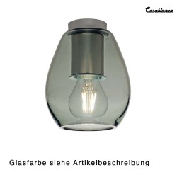 Loftlampe BAGAN, E27, IP20, crystal