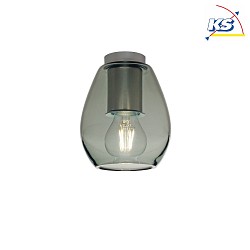 Loftlampe BAGAN, E27, IP20, graphite