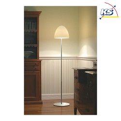 Floor lamp BELL, 2x E27, IP20, white-sand-white