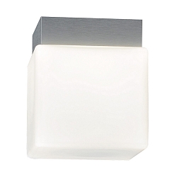 Loftlampe CUBE, G9, IP20, opal hvid matt