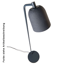 Standerlampe CLAVIO, E27, IP20, Lava antracit, antracit
