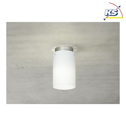 Loftlampe TUBE XL, E27, IP20, opal hvid matt
