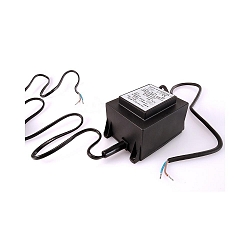 Str�mforsyning ABN 75VA IP 67 konventionelt, sp�nding konstant, 220-240V AC / 50-60Hz, 12V AC, 75W