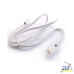 12V Extension cable for quick plug distributor, 1m, white, for max. 20W