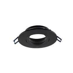 recessed spotlight SAMSOLA MAX round, swivelling IP20, black dimmable