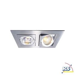 Recessed ceiling luminaire Kardan II, voltage constant, 12V AC / DC, GU5.3 / MR16, 50W