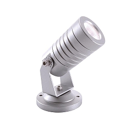 Udend�rsspot Mini II Gulvlampe, 220-240V AC / 50-60Hz, 3W, 6000K, s�lvgr�