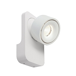 LED wall luminaire UNI II, 9W 3000K 670lm 35�, dimmable, white
