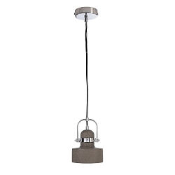 Deko-Light Beton Pendel PAVONIS, � 14cm, 150cm, E27, m�rkegr�