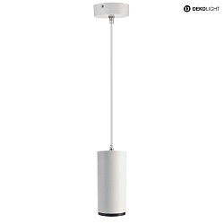 pendant luminaire LUCEA 20 IP20, transparent, traffic white dimmable