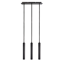 Pendel SLIM DIM 3-flammer, lang, UGR < 19 IP20, kulsort d�mpbar
