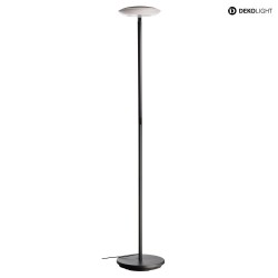 Floor lamp BERMUDA, 100-240V AC/50Hz, 18W, black grey