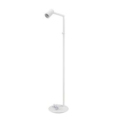 Standerlampe CAN TILT med stik, omskiftelig, kardanisk drejning GU10 IP20, hvid 