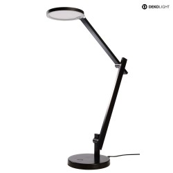 Table lamp ADHARA, 100-240V AC/50-60Hz, 12W, black
