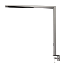 Bordlampe OFFICE THREE PRO MOTION up / down, med sensor, tunable white IP20, hvid aluminium d�mpbar