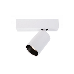 KapegoLED Loftlampe Klara I, sp�nding konstant, 220-240V AC / 50-60Hz, 9.2W, varm hvid, aluminium, hvid mat