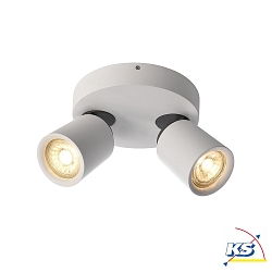 Loftlampe LIBRAE ROUND II Spot, GU10, hvid mat