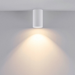 Downlight CAN cylindrisk, stiv GU10 IP20, hvid