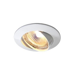 Loftmonteringsring 68er, drejelig, sp�nding konstant, 12V AC / DC, GU5.3 / MR16, 50W, hvid