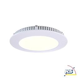 Recessed LED ceiling luminaire LED Panel 8, current constant, 350 mA, 8W, 2700K, white