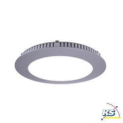 Recessed LED ceiling luminaire LED Panel 8, current constant, 350 mA, 8W, 4000K, silver