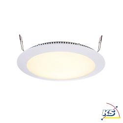 Recessed LED ceiling luminaire LED Panel 16, current constant, 700 mA, 16W, 2700K, white