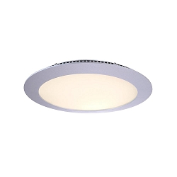 LED Loftindbygningslampe LED Panel 16, str�m konstant, 700 mA, 16W, 2700K, s�lv
