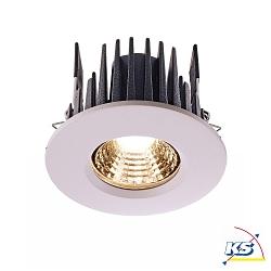 LED Loftindbygningslampe COB 68 IP65 rund, strm konstant, 350 mA, 8W, 4200K, hvid