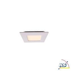 LED ceiling luminaire LED Panel square 8, current constant, 350 mA, 8W 2700K 120, white