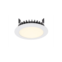 KapegoLED Loftindbygningslampe LED Panel Round III 12, str�m konstant, 35,7V DC, 350 mA, 12.5W, hvid, 3000K