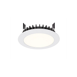 KapegoLED Loftindbygningslampe LED Panel Round III 12, str�m konstant, 35,7V DC, 350 mA, 12.5W, hvid, 4000K