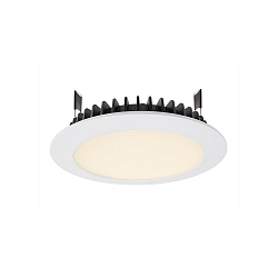 KapegoLED Loftindbygningslampe LED Panel Round III 20, str�m konstant, 28V DC, 700 mA, 20W, hvid, 3000K