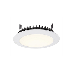 KapegoLED Loftindbygningslampe LED Panel Round III 20, str�m konstant, 28V DC, 700 mA, 20W, hvid, 4000K