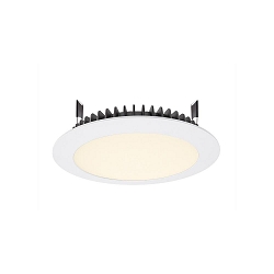 KapegoLED Loftindbygningslampe LED Panel Round III 26, str�m konstant, 37V DC, 700 mA, 26W, hvid, 3000K