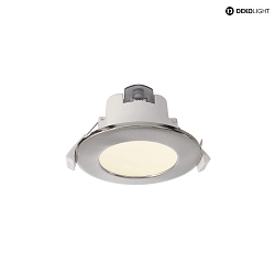 Recessed LED ceiling luminaire ACRUX 68, 7W 3000 / 4000 / 6000K 630lm 90, dimmable, matt white