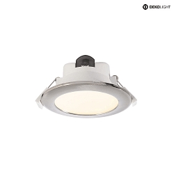 Recessed LED ceiling luminaire ACRUX 90, 9W 3000 / 4000 / 6000K 760lm 90, dimmable, matt white