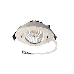 Indbygget spotlys DIONE IP44 RGB+3000K svingbar, RGBW, ekskl. str�mforsyning IP44, hvid d�mpbar