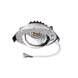 Indbygget spotlys DIONE IP44 RGB+3000K svingbar, RGBW, ekskl. str�mforsyning IP44, chrom d�mpbar