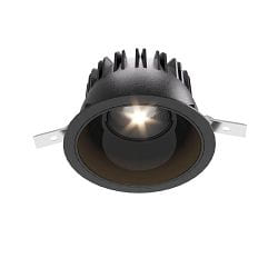 Indbygget spotlys TARVOS 190 IP20, sort 